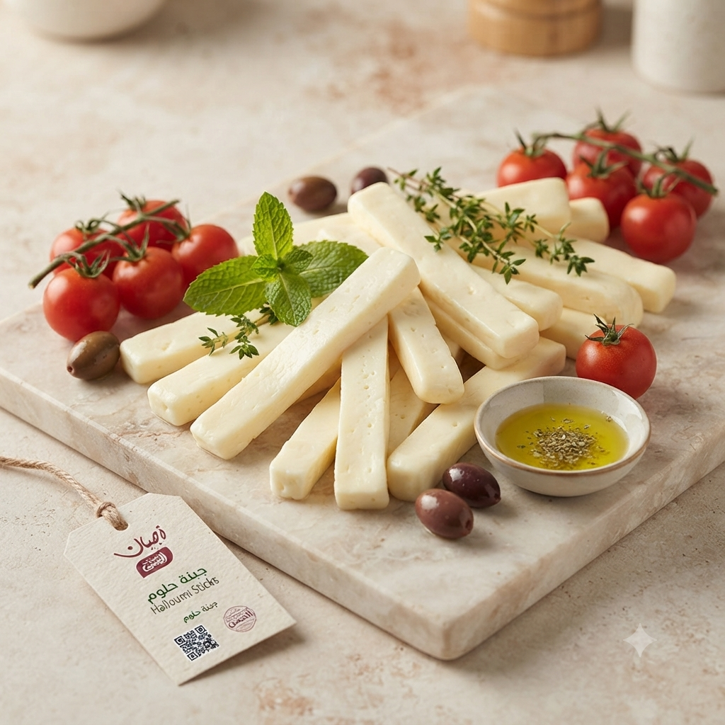 Halloumi Cheese   -   جبنه حلوم