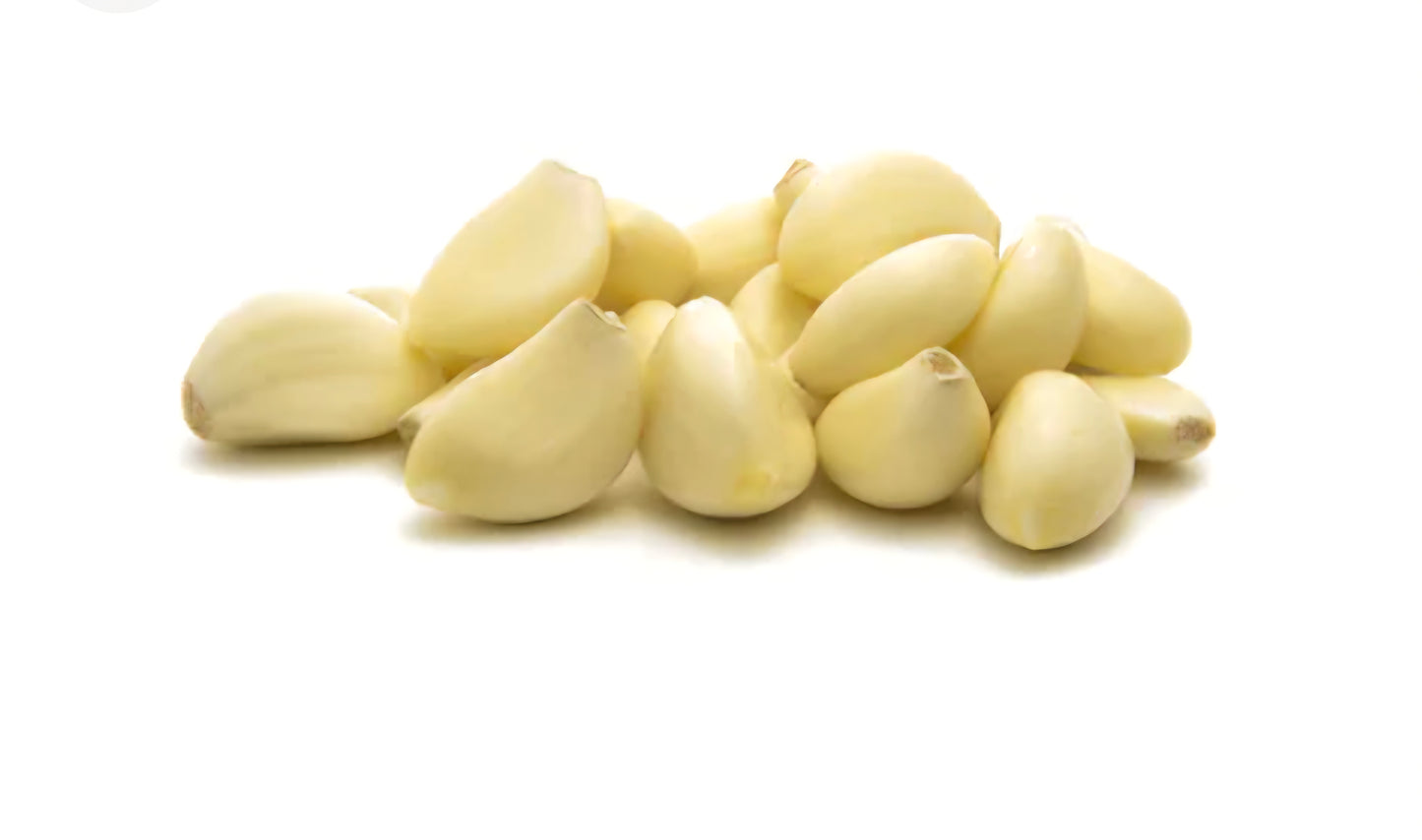 ثوم عضوى مقشور  Peeled Organic Garlic