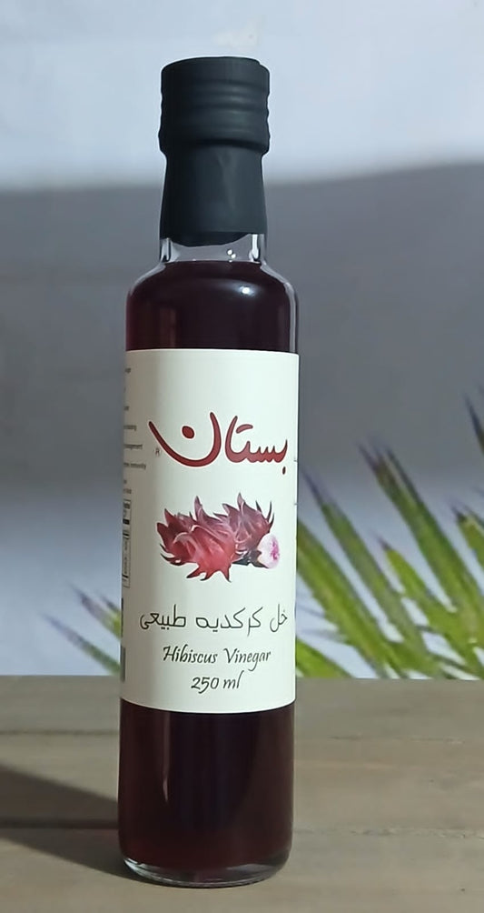 Hibiscus Organic Vinegar   خل الكركديه العضوى